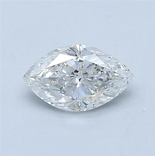 0.67 carat F-SI2 Natūralus Marquise Deimantas (1)