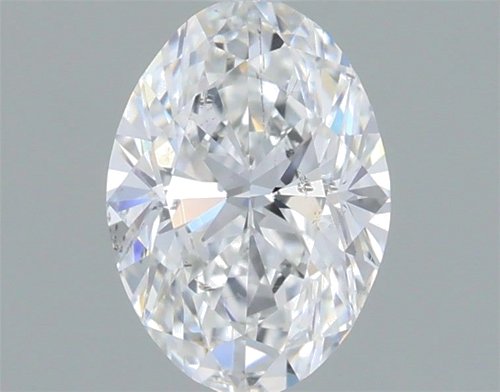 0.51 carat F-SI2 Natūralus Oval Deimantas (1)