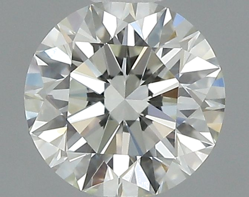 0.52 carat J-VVS2 Excellent cut Natūralus Round Deimantas (1)