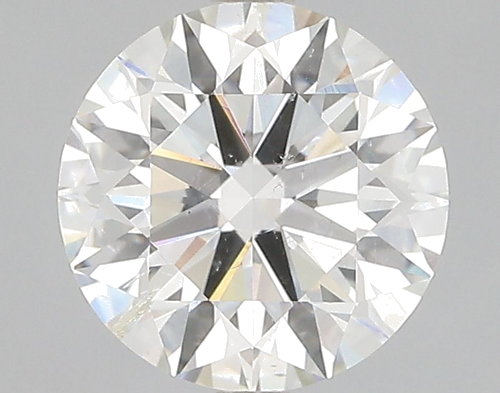 2.07 carat I-SI2 Excellent cut Natūralus Round Deimantas (1)