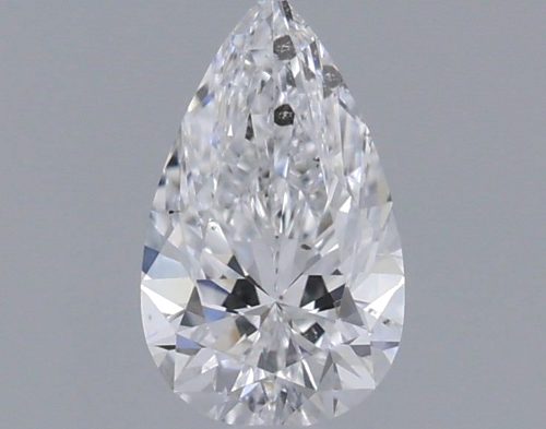 0.3 carat D-SI1 Natūralus Pear Deimantas (1)