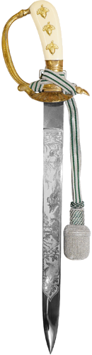 Original ceremonial dagger of the German Reichsforstdienst (RFD) 1933-1937. (2)