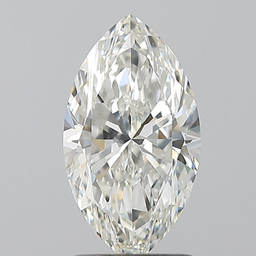 1.7 carat H-SI1 Natūralus Marquise Deimantas (1)
