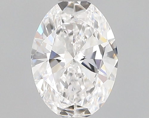 0.38 carat D-VVS2 Natūralus Oval Deimantas (1)