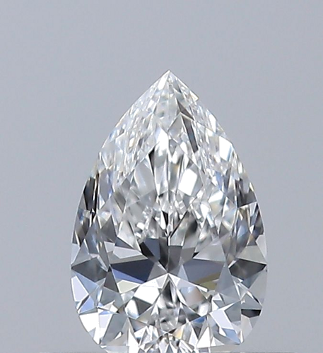 0.36 carat E-IF Natūralus Pear Deimantas (1)
