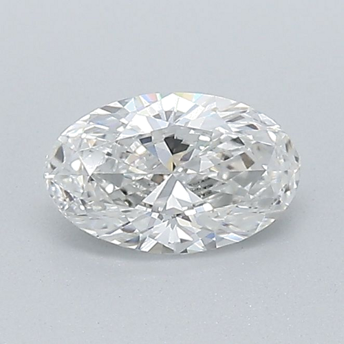 0.51 carat F-VVS2 Natūralus Oval Deimantas (1)