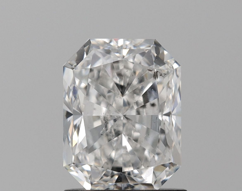 1.7 carat F-SI1 Natūralus Radiant Deimantas (1)