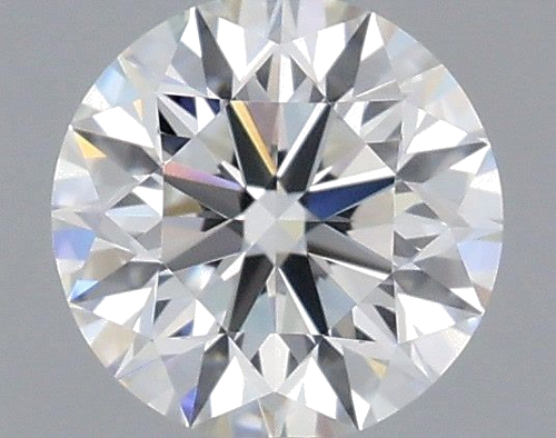 0.61 carat F-VVS2 Excellent cut Natūralus Round Deimantas (1)