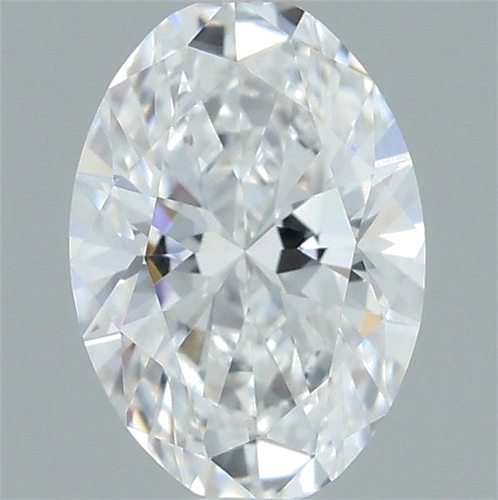 0.5 carat D-VS1 Natūralus Oval Deimantas (1)