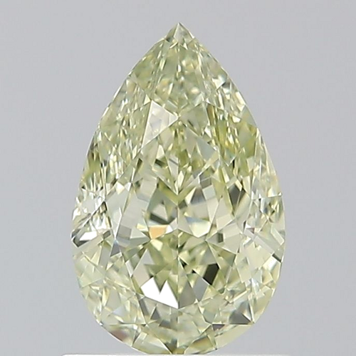 1.18 carat Fancy Brownish Greenish Yellow-VVS1 Natūralus Pear Deimantas (1)