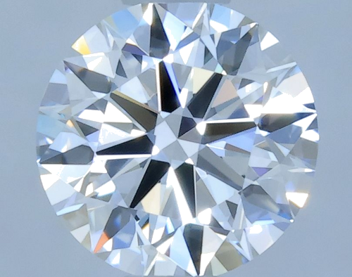 0.52 carat F-IF Excellent cut Natūralus Round Deimantas (1)