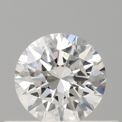 0.38 carat F-SI1 Excellent cut Natūralus Round Deimantas (1)
