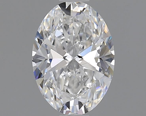 1.0 carat D-VS2 Natūralus Oval Deimantas (1)