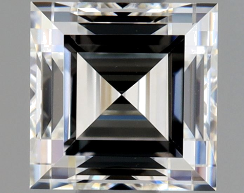0.5 carat G-VVS2 Natūralus Square Radiant Deimantas (1)
