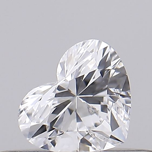 0.21 carat D-VS1 Natūralus Heart Deimantas (1)