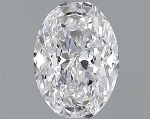 0.45 carat D-SI1 Natūralus Oval Deimantas (1)