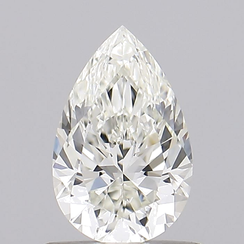 0.71 carat J-VVS2 Natūralus Pear Deimantas (1)