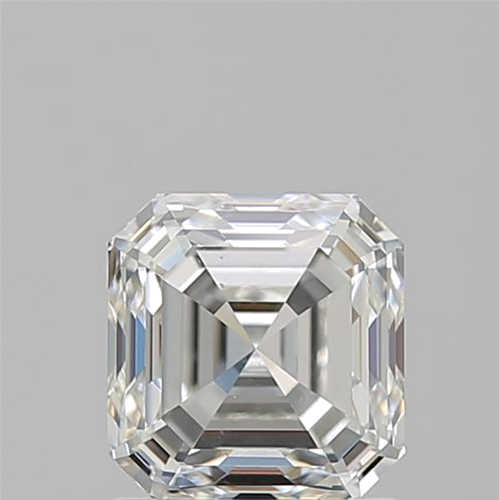 1.51 carat I-SI1 Natūralus Asscher Deimantas (1)