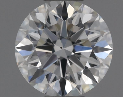 0.44 carat F-SI1 Excellent cut Natūralus Round Deimantas (1)