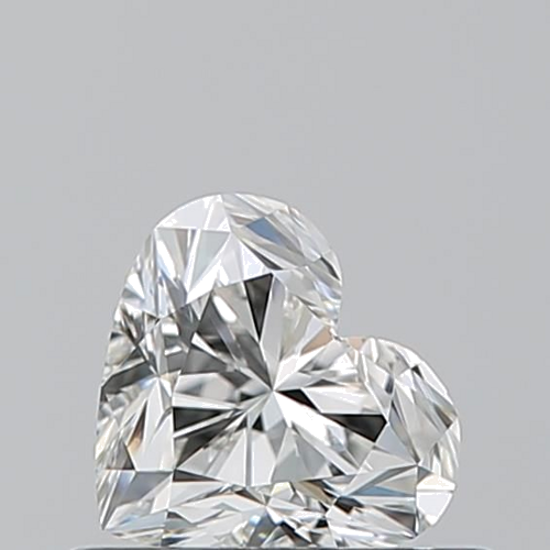 0.5 carat I-IF Natūralus Heart Deimantas (1)