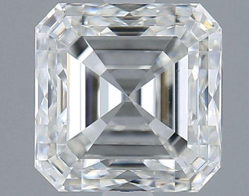 3.01 carat H-VS2 Natūralus Asscher Deimantas (1)