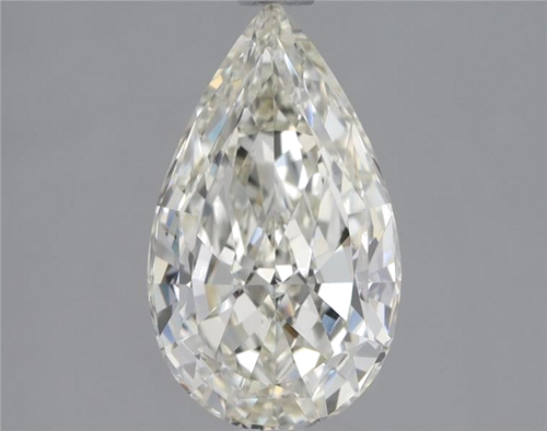 1.53 carat K-IF Natūralus Pear Deimantas (1)