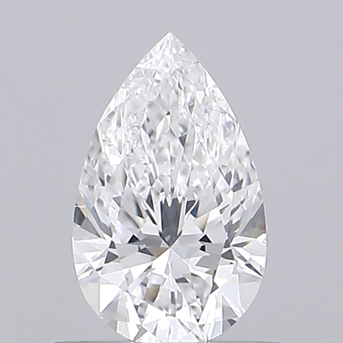 0.53 carat D-SI2 Natūralus Pear Deimantas (1)