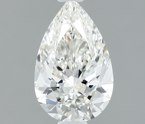 0.6 carat H-IF Natūralus Pear Deimantas (1)