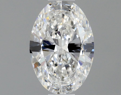 0.5 carat D-VS1 Natūralus Oval Deimantas (1)
