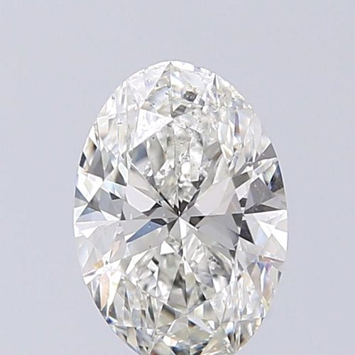 1.5 carat H-SI2 Natūralus Oval Deimantas (1)