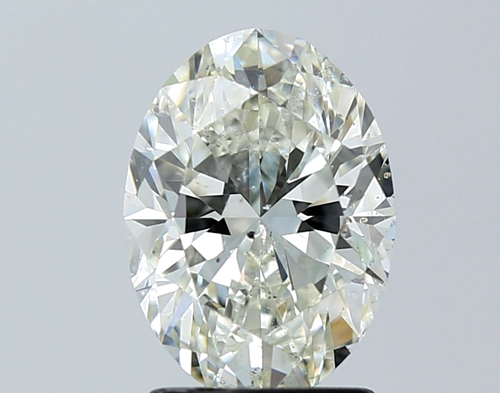 2.01 carat J-SI2 Natūralus Oval Deimantas (1)