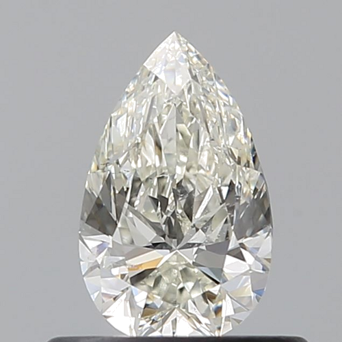 0.5 carat J-SI2 Natūralus Pear Deimantas (1)