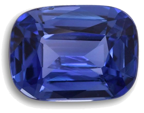 3.11 carat BLUE Cushion Safyras (1)