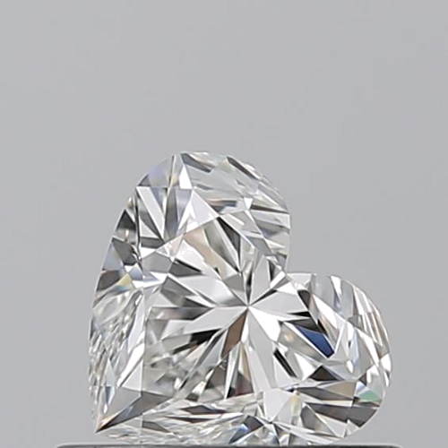0.51 carat G-VS2 Natūralus Heart Deimantas (1)