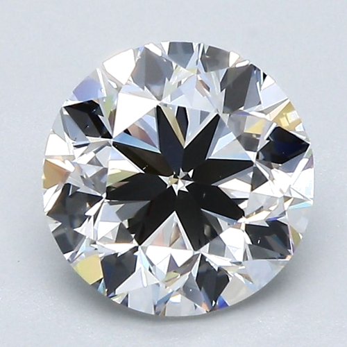 2.01 carat D-VS1 Very Good cut Natūralus Round Deimantas (1)