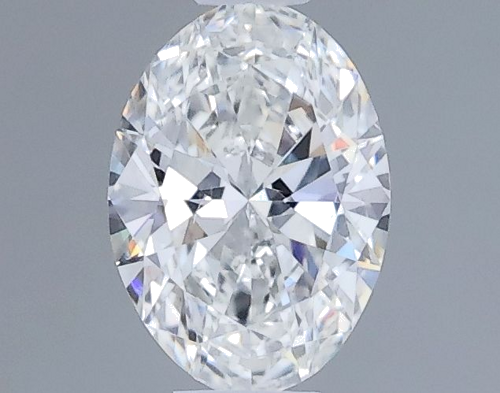 0.4 carat F-SI1 Natūralus Oval Deimantas (1)