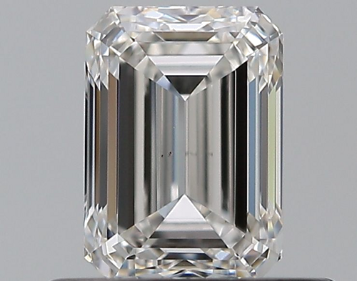 0.65 carat F-VS2 Natūralus Emerald Deimantas (1)