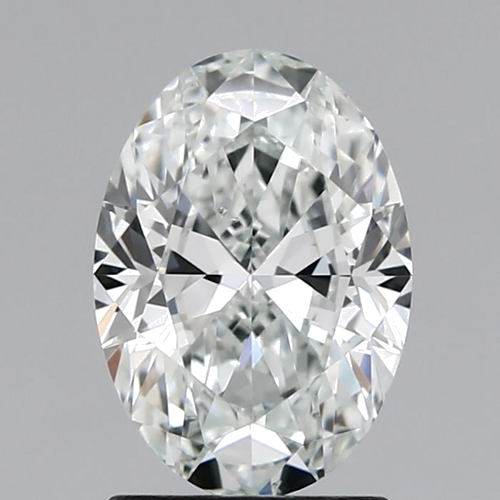 1.51 carat E-SI1 Natūralus Oval Deimantas (1)