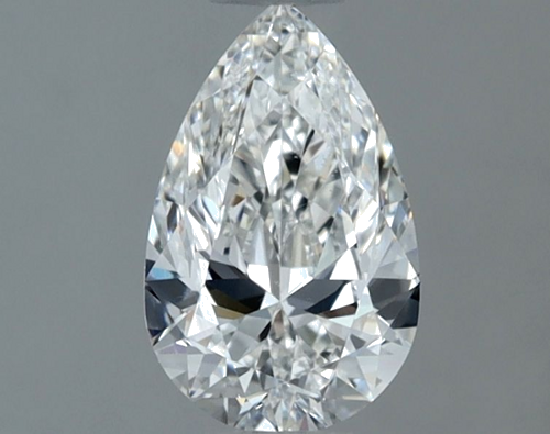 0.7 carat G-VS2 Natūralus Pear Deimantas (1)