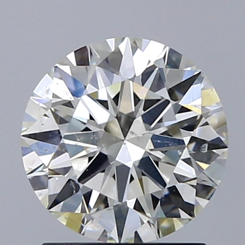 1.51 carat I-SI2 Excellent cut Natūralus Round Deimantas (1)