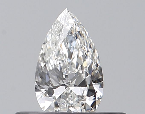 0.23 carat F-VVS2 Natūralus Pear Deimantas (1)