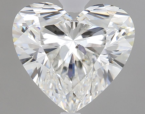 1.83 carat H-SI1 Natūralus Heart Deimantas (1)