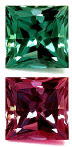 0.39 carat GREEN Square Alexandrite (1)