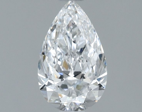 0.73 carat E-VS2 Natūralus Pear Deimantas (1)