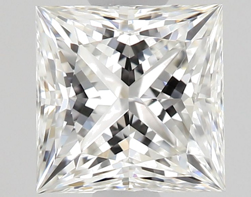 0.58 carat G-VVS2 Natūralus Princess Deimantas (1)