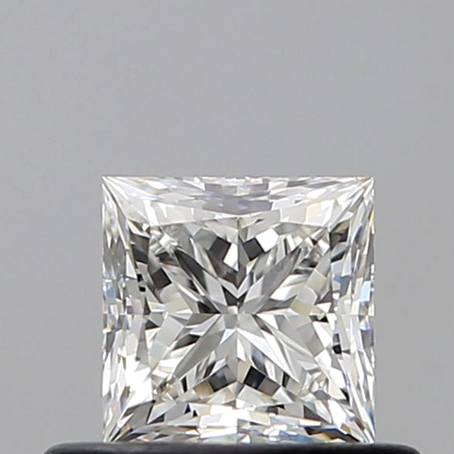 0.5 carat H-SI1 Natūralus Princess Deimantas (1)