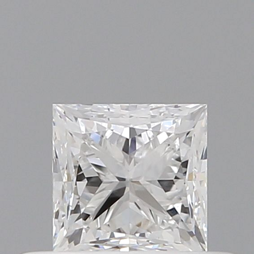 0.4 carat D-VVS1 Natūralus Princess Deimantas (1)