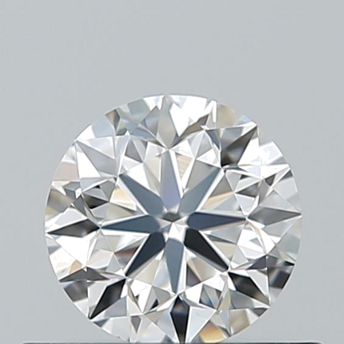 0.41 carat K-IF Excellent cut Natūralus Round Deimantas (1)