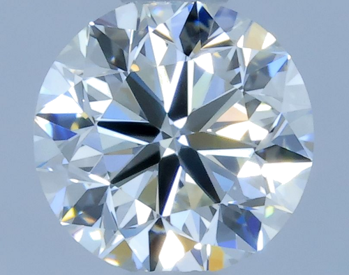 0.5 carat I-VVS1 Very Good cut Natūralus Round Deimantas (1)