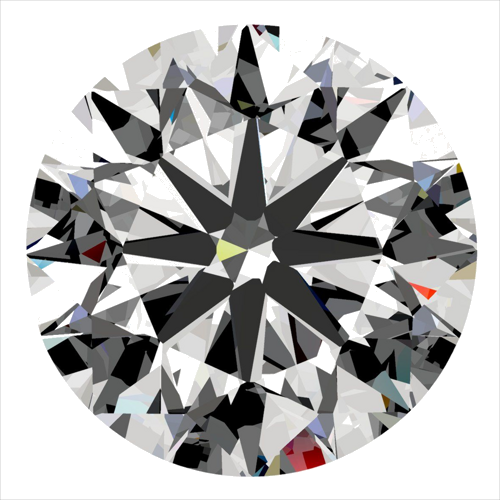 0.3 carat I-SI2 Very Good cut Natūralus Round Deimantas (1)